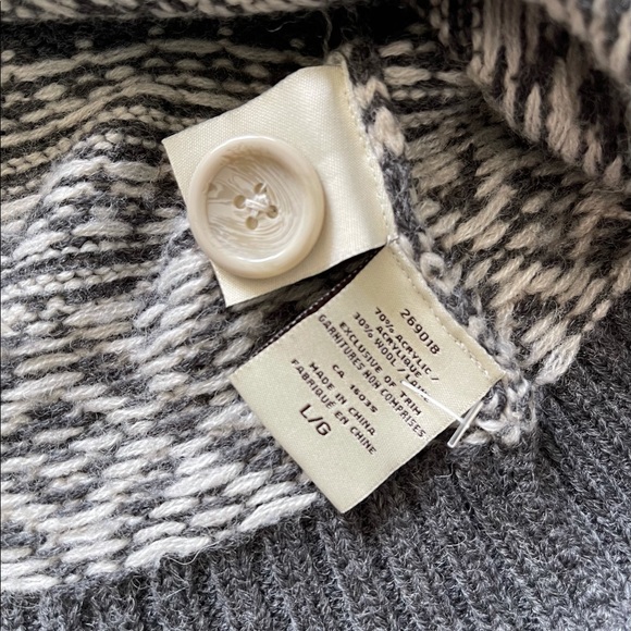 Lady Hathaway Fairisle Cardigan Sweater - Picture 4 of 5